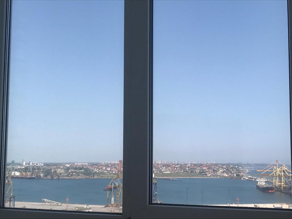 Flat with the sea view Apartamento Chernomorsk Exterior foto