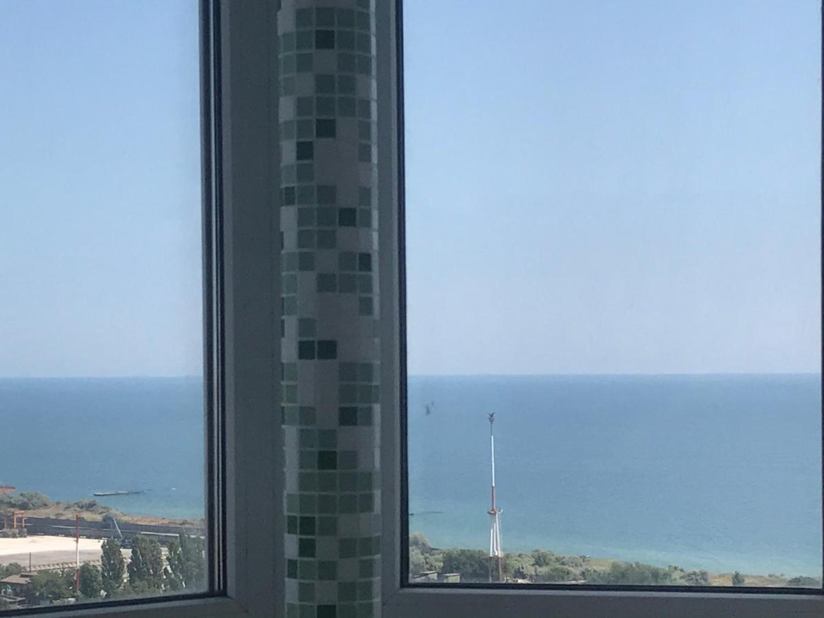 Flat with the sea view Apartamento Chernomorsk Exterior foto