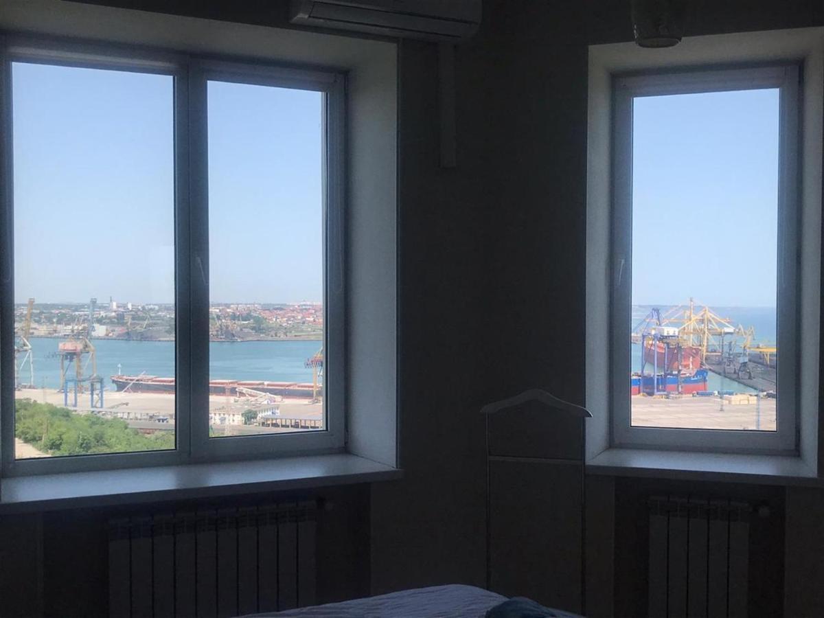 Flat with the sea view Apartamento Chernomorsk Exterior foto